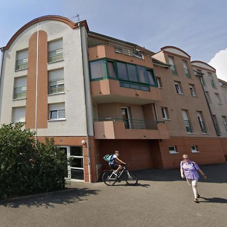 Superbe Duplex Proche Centre Ville Parking Gratuit Colmar Esterno foto